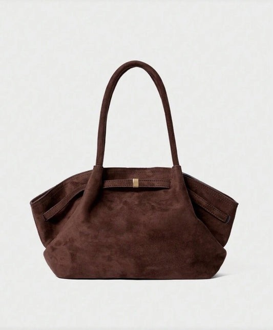 Ember Faux Suede Handbag