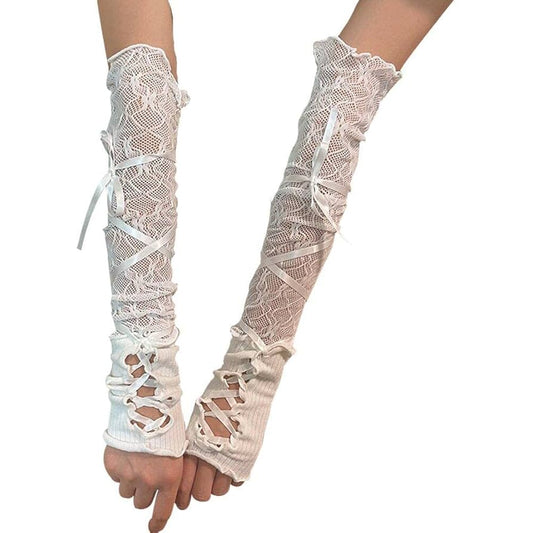 Through The Looking Lace Gloves