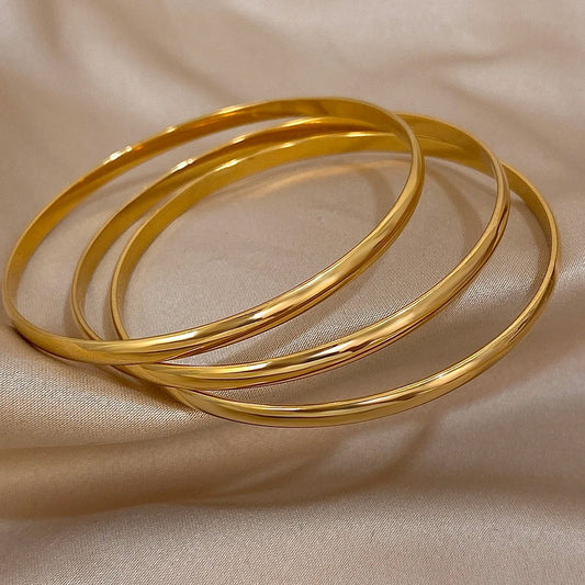 Golden Trinity Bangles