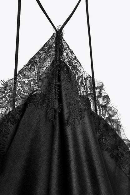 Widow in Wonderland Lace Dress