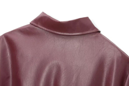Raven Leather Bomber Jacket