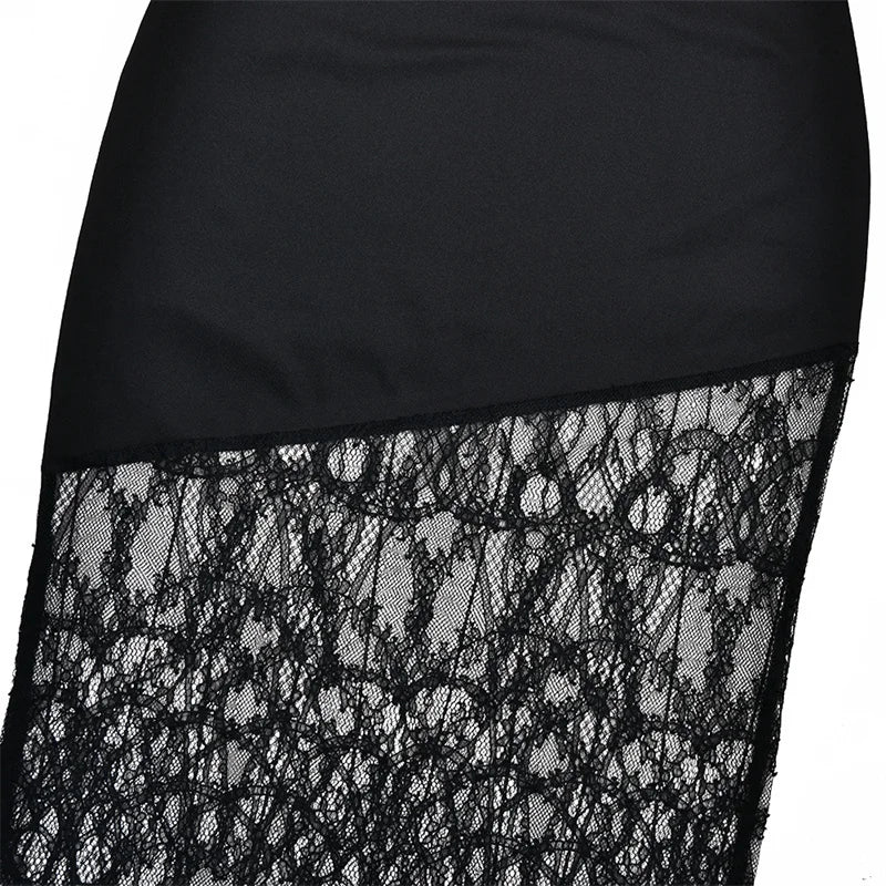 Étoile Gown - Black Lace Evening Dress