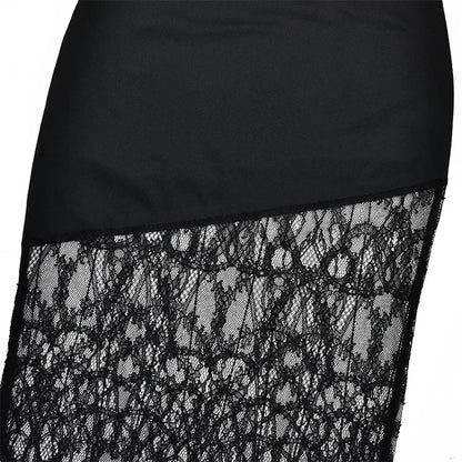 Étoile Gown - Black Lace Evening Dress