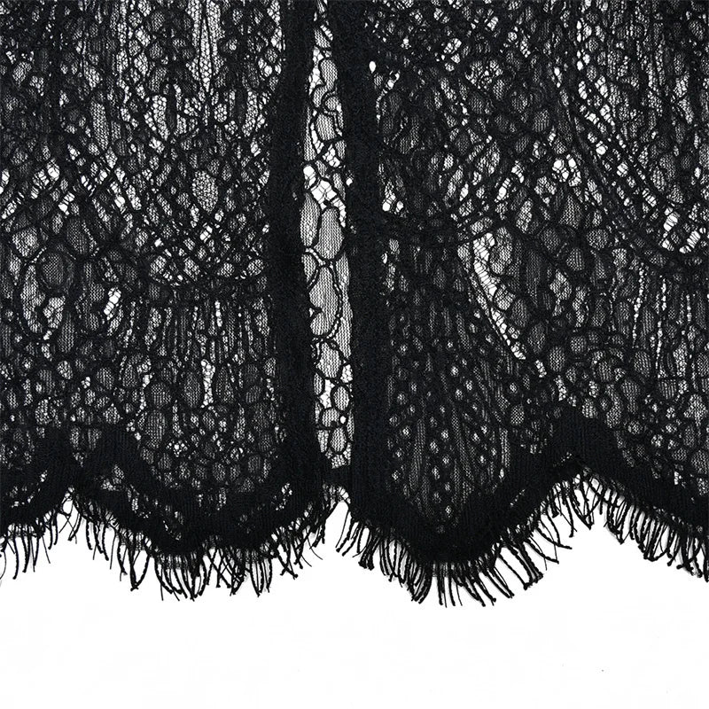 Étoile Gown - Black Lace Evening Dress