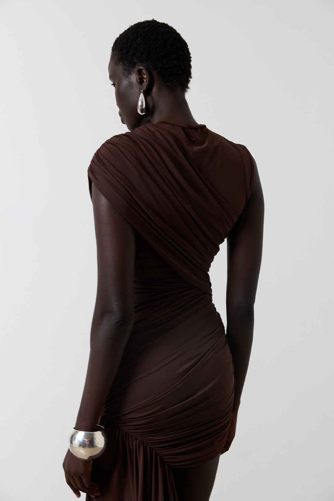 Brun Sucré – No.1 Ruched Mini Dress