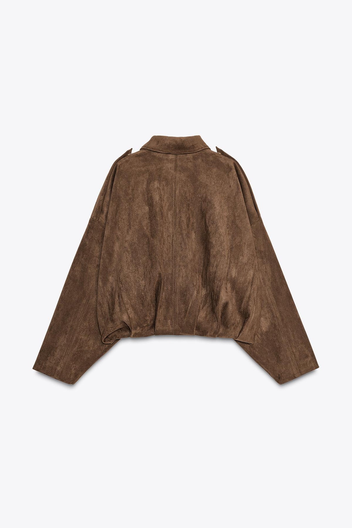 Ember Faux Suede Crop Jacket