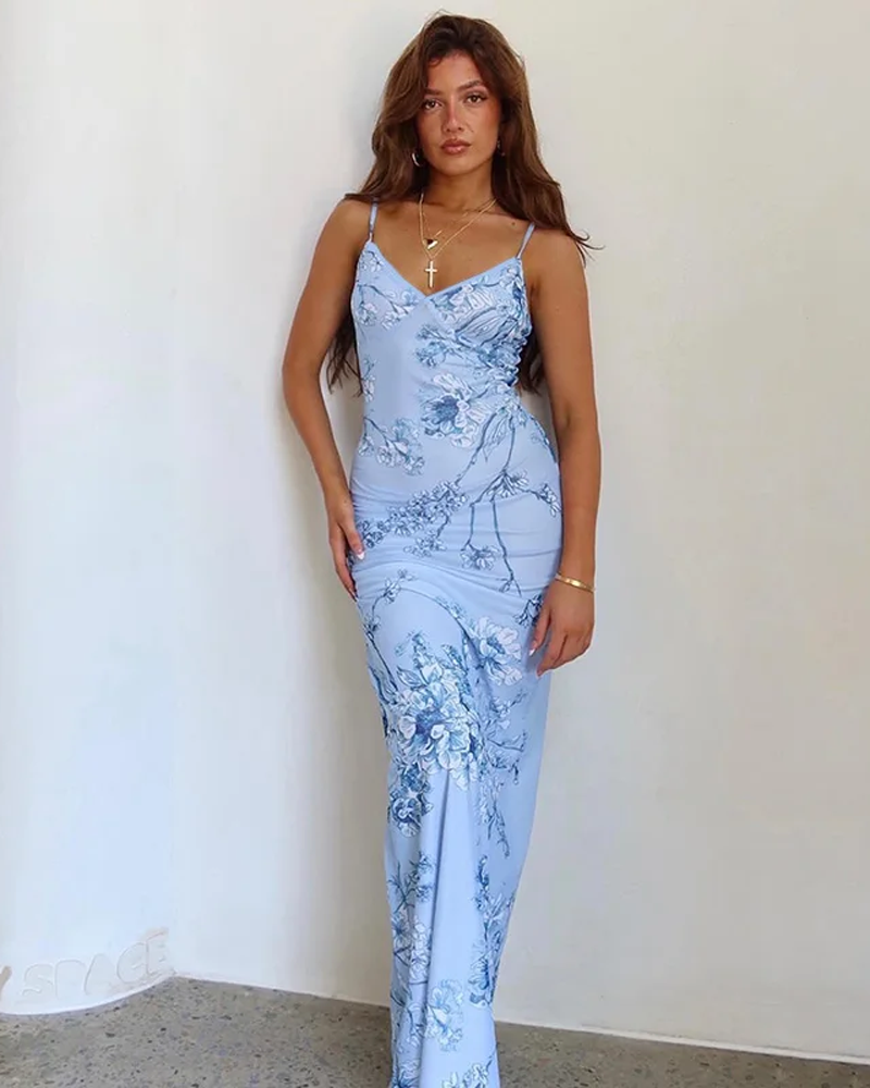 Alice's Last Tea Party Maxi Dress