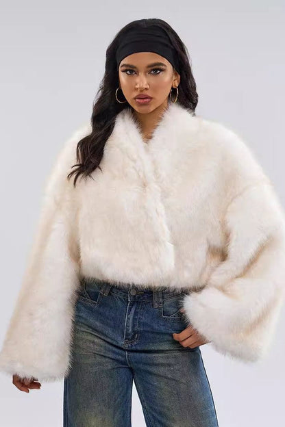 Sienna Faux Fur Cropped Jacket