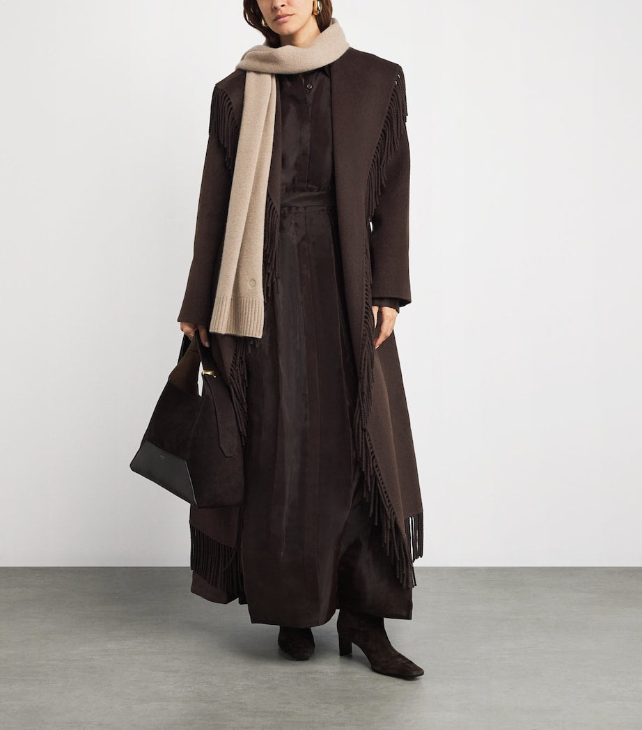 Brunelle Fringe Overcoat