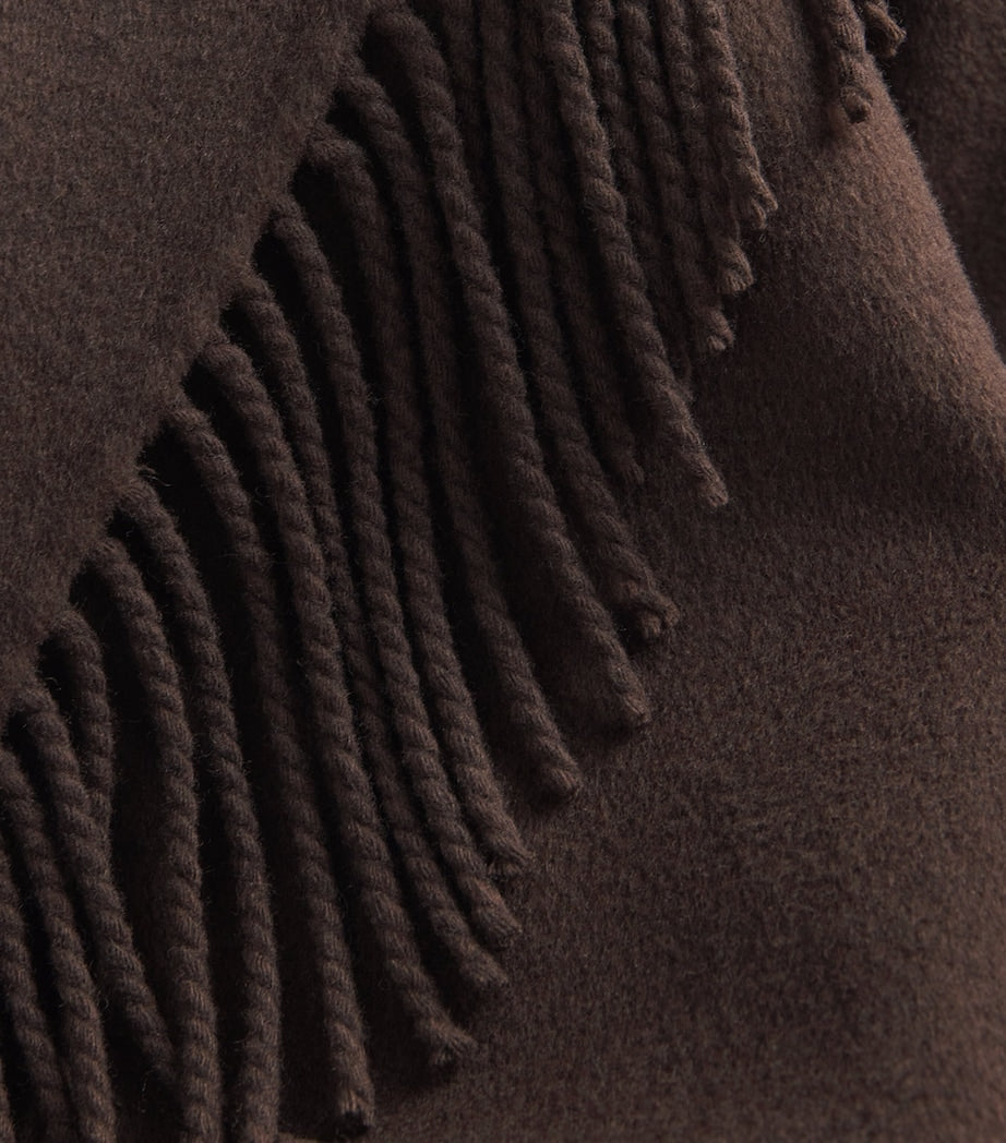 Brunelle Fringe Overcoat