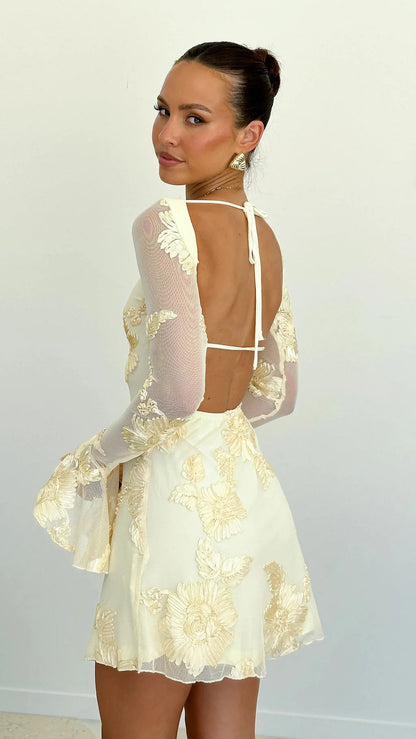 The Lost Alice A Line Mini Dress