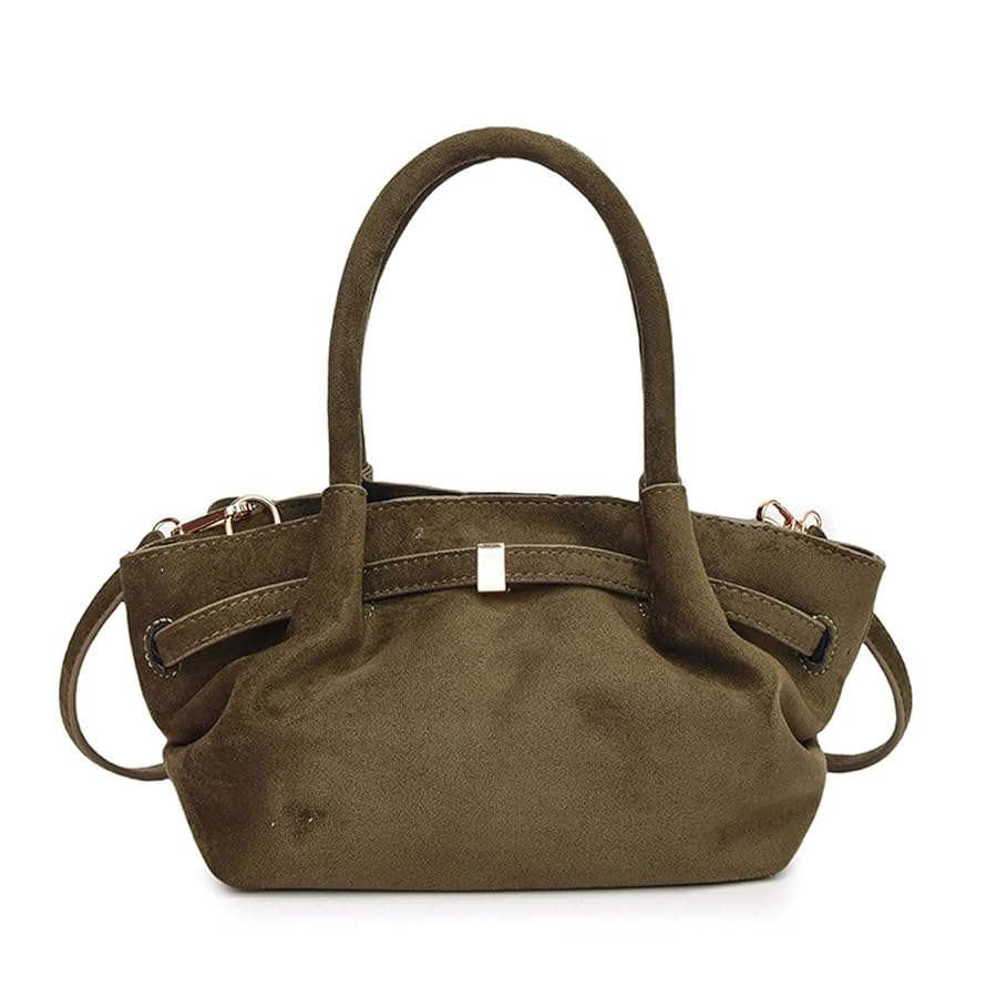 Ember Faux Suede Handbag
