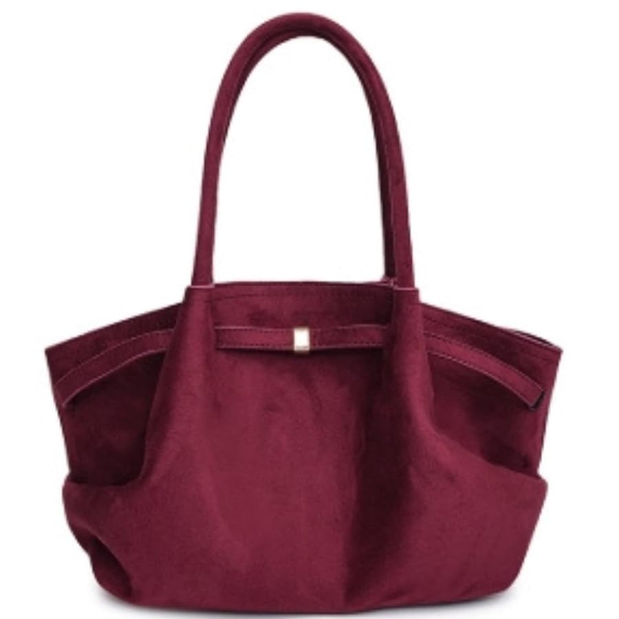 Ember Faux Suede Handbag
