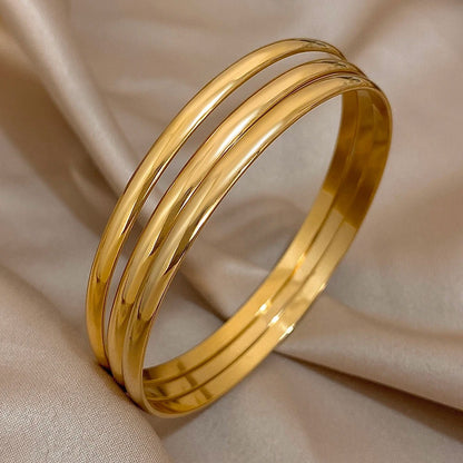 Golden Trinity Bangles