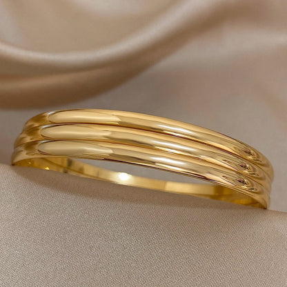 Golden Trinity Bangles