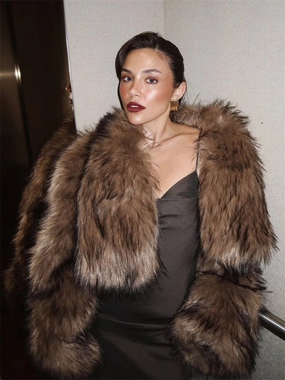 Sienna Faux Fur Cropped Jacket