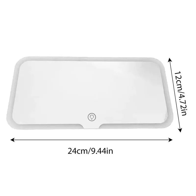 LED Beauty Car Visor Mirror