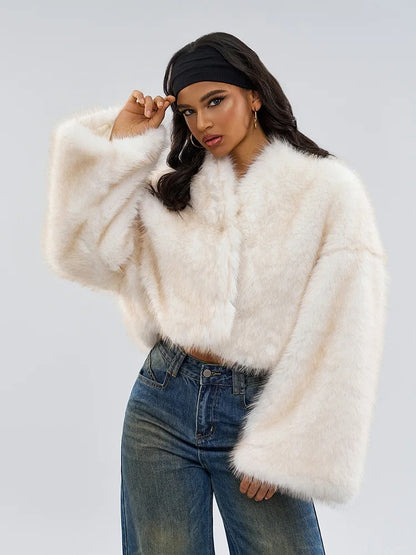 Sienna Faux Fur Cropped Jacket